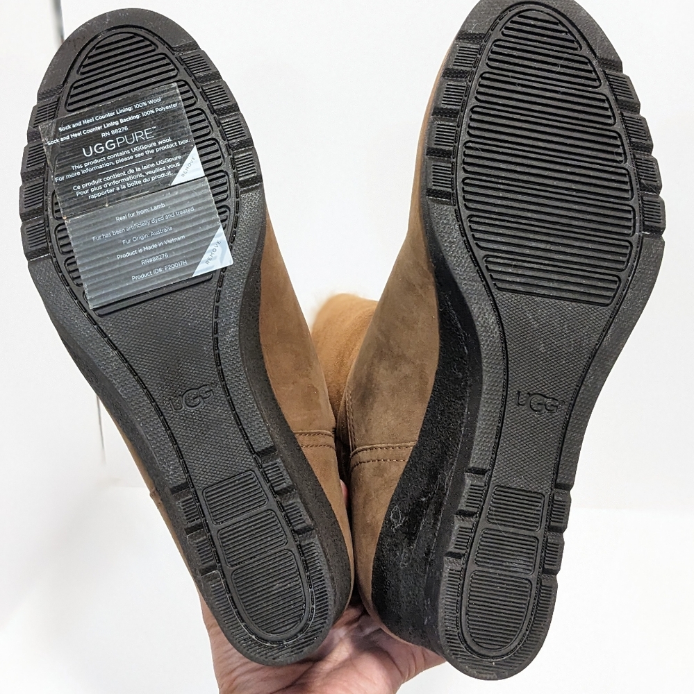NWOT UGG Waterproof Edelina Wedge Boots - Picture 14 of 16